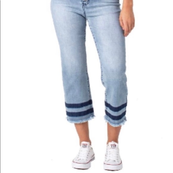 Liverpool Denim - Liverpool Sadie Crop Straight Leg Jeans
Size 10/30
